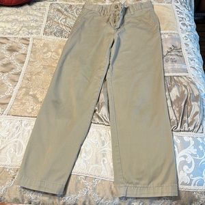 Lands end Khaki boys pants 14